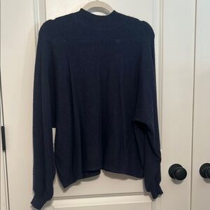 Altar'd State Deep Blue Turtleneck Sweater